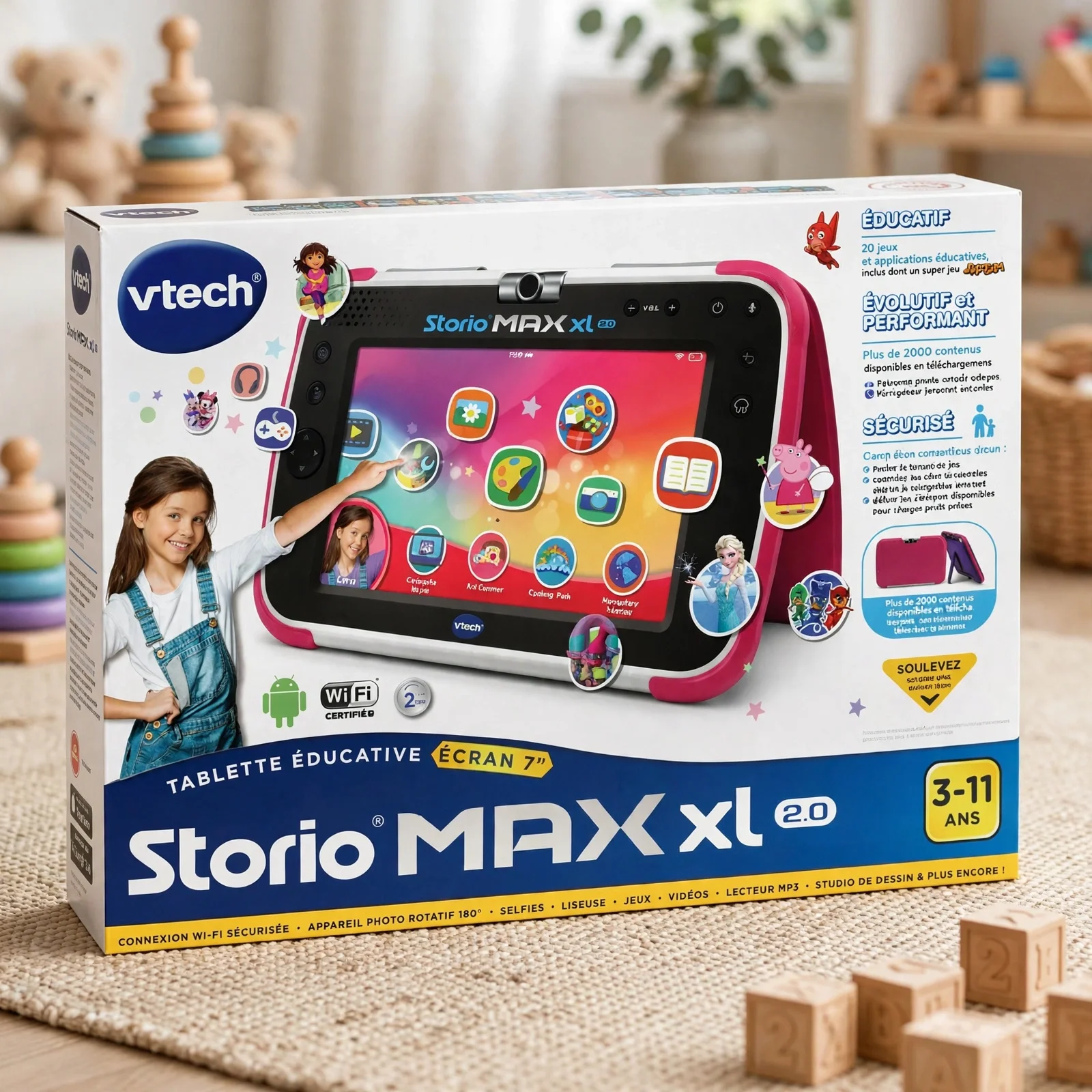Tablette éducative Storio MAX XL VTech, rayon Ziri Jouets à Tizi Ouzou